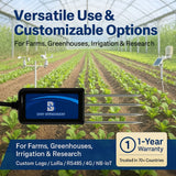 Soil Multiple Parameters Sensor Digital Agricultural Greenhouses Soil Monitoring Use With Mobile Phones Soil 8 in 1 Sensor
