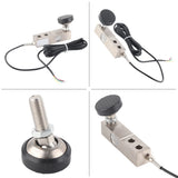 Shearing Beam Pressure Sensor Weighing Sensor Shear Beam Load Cell Sensor 1000KG with 4‑ Shielded Cable Weighing Sensor