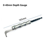 Y Depth Gauge 0mm To 40mm Stainless Steel Pet Orthopedics Instruments Tool