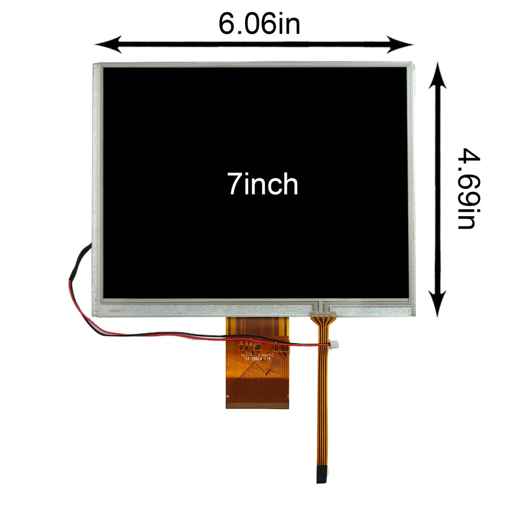 7 Inch Sensor Panel 7inch 800X600 Resistive LCD Touch Sensor Screen A070SN02 60 Pins With ...