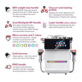New Portable 11IN1 Cavitation 80K Machine Fat Burning Skin Tightening Machine Weight Loss Equipment for Body Shape