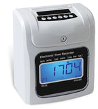 2025W-970 digital Attendance Time recording mac Hot selling CE & FCC certified time clock OEM available punch card time recorde