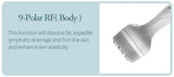 40K Lipo 8 In 1 S Shape Fat Cavitation Vacuum Negative Pressure RF Ultrasonic System Slimming Machine Accessory handle