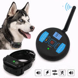 Smart Pet Fence Wireless Remote Shock Vibration Electronic Collar LED Training Dog  Remote Control Dog Trainer