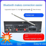 Specially designed for home outdoor audio amplifier with TF card, USB drive, dual channel dual purpose Bluetooth amplifier board