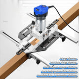Door Cabinet Jamb Router Hinge Installation Door Hinge Template Hole Guide Jig Woodworking Hole Opener Positioning Slot Locator