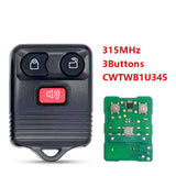 3/4 Button Keyless Entry Fob 315MHz Clicker Transmitter for Ford F-150 F-250 F-350 F-450 for Mecury Mariner Monterey Mountaineer