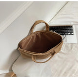 Fashion 16 Inch Laptop Handbag Puffy Shockproof Pillow Laptop Sleeve Lightweight Quilted Puffer Tablet Pouch Office School