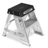 2025 Ladder Aluminum Alloy Thickened Folding Ladder Stool Flower Stand RV Ladder SSA02 SSA03007