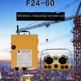 Dual Rocker F24-60 Tower Crane Wireless Remote Control 6 Buttons Waterproof Dustproof Industrial Strength New Model
