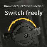 High Power Gasoline Hammer Drill Portable Reaming Machine Hole Drill Hammer Broken Impact Drill Hammer Machine Set Hand Tools