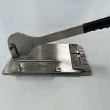 Manual Dumpling Wrapper Press 304 Stainless Steel – Effortless Round Dough Skin Maker