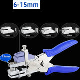 New Design Eyelet Puncher DIY Tool Watchband Strap Household Leathercraft Leather Belt Hole Punch Plier