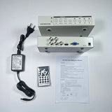 4-Channel 1080P Color System 4in1 AHD CVI TVI CVBS Video Splitter CCTV Camera Processor With Remote Control