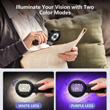 2-inch Digital Microscope 100X Zoom Magnifying Glass With Illuminated Light Coin Magnifier With 2 Color Light Mode Rechargeable