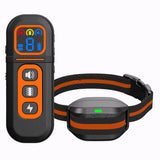 Remote 1900ft Waterproof Dog Training Collar Rechargeable Vibrating Shock LCD Display