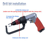 Pneumatic Drill Metal Sheet Metal Point Repair Welding Drill Removable Welding Spot and Positioning Spot Welding