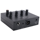 GW-MIC-60 3-Band Equalizer Balanced Mic Preamp Microphone Preamplifier With DC Cable And 6.5Mm Cable Easy Install Easy To Use