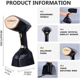 Portable Travel Steamer Iron For Clothes Handheld Steam Iron 3 Steam Levels Steamer With 360Ml Water Tank EU Plug