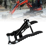 Hydraulic Thumb Clip Mn Steel Mini Excavator Single Hole Hydraulic Thumb Clip with 2pcs M14 Hose