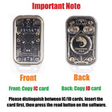 B27B Chameleon V3.0 RFID Smart Chip Reader Emulator 125K 13.56Mhz ID IC Read Writer Tag Copyer+ 4XUID Keychain/3XCUID Card