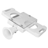 Hamburger Pressing Mould Maker Non Stick 2 Holes ABS Hamburger Press Patty Maker for Sausage Filler Meat Grinder