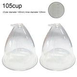Vacuum Cup Breat Enlargement Cupping Tip for Breast Lift Machine Plastic Breasts Lifting Sexy Hip Lift Up Buttock Enlargement