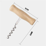 50pcs Corkscrew with Wooden Handle Waiters Wine Bottle Opener