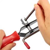 2Pcs CV Boot Clamp Pliers Set With 20Pcs Crimp Bands, Joint Boot Clamp Crimp Pliers, Axle Pliers Car Banding
