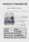 2025 AT-CM-037 and A6 200W 60000 rpm engraving machine vice vacuum