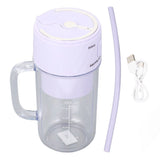 Multifunctional Portable Juicer Blender with 10 Blades Rechargeable Smoothie Cup for Making Smoothies Sauces And Juices