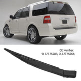 Rear Wiper Arm with Blade 9L1Z17528B Low Noise Weather Proof Windshield Wiper Arm Replacement for Expedition 2009-2017