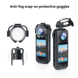 Lens Protector Anti-Scratch Protective Cover Anti-Fog Protective Sport Camera Cover For Insta360 X5 Accessories