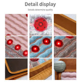 PEMF Therapy Mat Full Body Pain Relief Far Infrared Heating Mattress Magnetic Field Massage Muscle Relaxation Portable Healthy