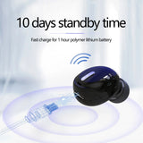 X9 Wireless Headphones Bluetooth Earphones With Mic Single in-Ear  TWS Earbuds Bluetooth Handsfree Headset