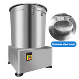 1100W Commercial Vegetable Dehydrator Machine 304 Stainless Steel Inner Basket Food Dehydrator for Food Industry Quick Dry 220V