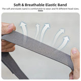 Vertical/Horizontal Headband Rotatable Elastic Retention Strap Lightweight Adjustable Head Fixed strap for DJI Osmo Nano