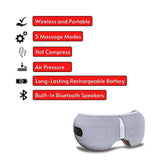 .Goodiu Smart Eye Massager for Migraines, Heated Eye Care Device, with Bluetooth Music, Eye Care Face Massager