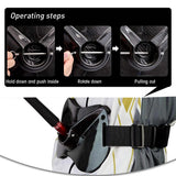 SANLIKE Fishing Fighting Rod Holder Adjustable Belt Waist Carbon Fiber Fish Rod Holder Fishing Accessories Fishing Tackle