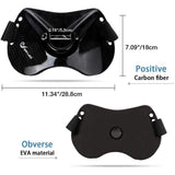 SANLIKE Fishing Fighting Rod Holder Adjustable Belt Waist Carbon Fiber Fish Rod Holder Fishing Accessories Fishing Tackle
