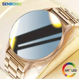 SENBONO 1.43INCH AMOLED Screen Smart Watch Answer Call Always on Display Dial Custom 100+ Sport Modes Smartwatch for Men Women
