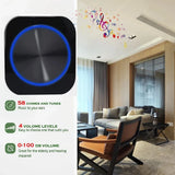SMATRUL Waterproof Wireless DoorBell Door Bell Ring Chime Call Night Light No Battery EU Plug Self-Powered 1 Button 1 Receiver
