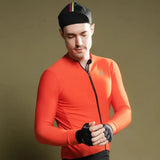 SPAKCT Winter Fleece Thermal Men Cycling Jersey Long Sleeve Bicycle Clothing MTB Mountain Bike Clothes Male Warm Tops