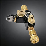 B59B-Dual Valve Sight Glass For Air Conditioning 1/4 Inch HVAC Valve Core Removal Tool