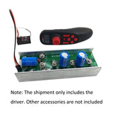 2000W Stop/Forward/Reverse Motor Controller No Hall Motor Speed Regulator DC24-80V BLDC Brushless Motor Driver Module New