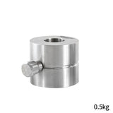Stainless Steel Counterweight Weight Hammer Inner Hole 20mm for Astro Telescope 0.25kg/0.5kg/0.75kg/1kg