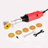 350W adjustable speed handheld desizing tool, AC 220V electric tile groove cleaning machine