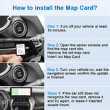 Upgraded KMV66 EZ1B Navigation SD Card Map for CX5(20242025), CX30/Model 3(2024), CX90(20232025) for USA/CAN/MEX