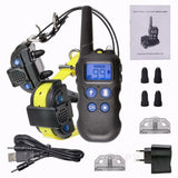 H883 Remote Walkie Talkie Dog Training Collar, Rechargeable, Shock, Vibration Beep Light  For 1/2/3 Dogs