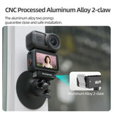 Magnetic Suction Cup Bracket Ball Head Quick Release Camera Mount 360 Rotatable Stable for DJI Osmo Nano/Action 6